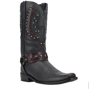 BRAND NEW Dingo War Eagle Leather harness boots